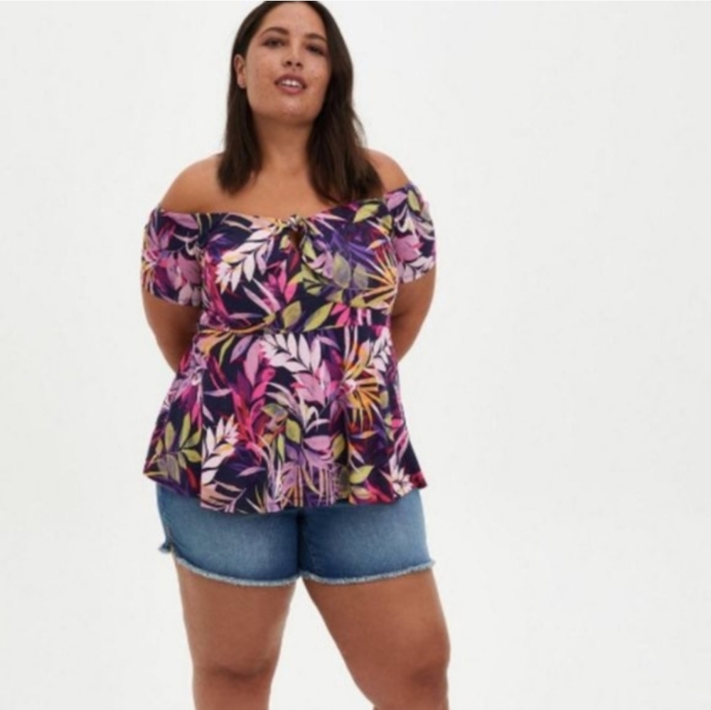 Floral Off-Shoulder Top
